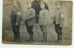 Carte Photo Militaire - Prisonniers Russes - Weltkrieg 1914-18