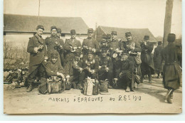 Carte Photo - Marches D'épreuves Du 26ème 1912 - Regimente