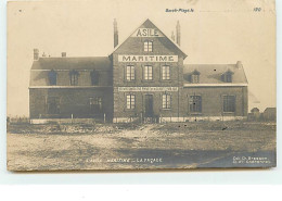 BERK-Plage  - Collection Ch. Bresson - L'Asile Maritime - La Façade - Berck