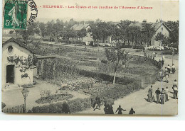 BELFORT - Les Cités Et Les Jardins De L'Avenue D'Alsace - Belfort - Stadt