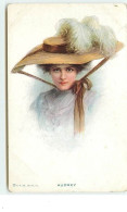 Audrey - Jeune Femme Portant Un Chapeau - Sonstige & Ohne Zuordnung