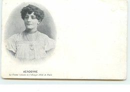 Aérogyne - La Femme Volante De L'Alcazar D'Eté De Paris - Cirque