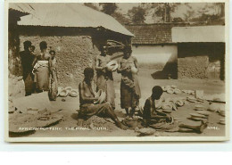 African Pottery, The Final Touch - Ghana - Gold Coast