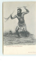 Aboriginal With Throwing Stick - Kerry & Co Sydney - Aborigeni