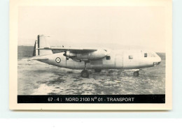 67-4 : Nord 2100 N°01 - Transport - 1946-....: Modern Tijdperk