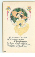 A Happy Easter - Oh, Of Course You Are Proud ... Pleasure To See - Fillette Dans Un Médaillon - Pâques