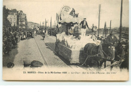 23. NANTES - Fêtes De La Mi-Carême 1928 - Le Char : Sur La Côte D'Amour - Eté 1927 - Nantes