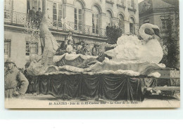 19 - NANTES - Fête De La Mi-Carême 1923 - Le Char De La Reine - Nantes