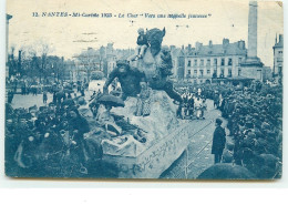 12 - NANTES - Mi-Carême 1923 - Le Char "Vers Une Nouvelle Jeunesse" - Nantes