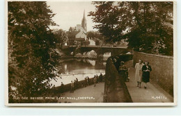 Angleterre - CHESTER - Old Dee Bridge From City Wall - Chester