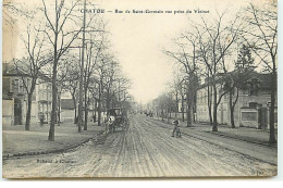 CHATOU - Rue De Saint-Germain Vue Prise Du Vésinet - ELD - Chatou