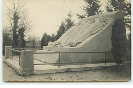 Carte Photo - Monuments Aux Morts - War Memorials
