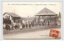 BREUCHES-LES-LUXEUIL La Gare Et Le Lavoir - Autres & Non Classés