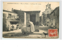 BOISSERON Place De L&amp Acute Eglise La Pompe (IXè Siècle) - Otros & Sin Clasificación