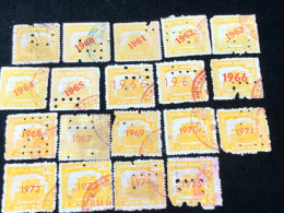 Vietnam South Wedge Before 1975( Wedge Has Been Used ) 19 Pcs 19 Stamps Quality Good - Collezioni