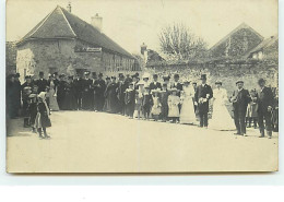 AUFFARGIS - Carte-Photo - Château De Villequoy - Mariage - Auffargis