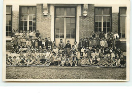 Carte Photo D'un Groupe D'enfants - Groepen Kinderen En Familie