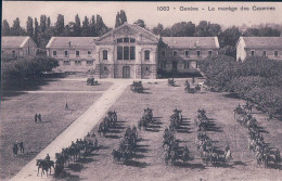 Armée Suisse, Genève, Le Manège Des Casernes, Attelages De Canons (1063) - Barracks
