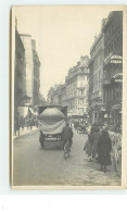Carte Photo - PARIS IX - Rue Du Fbg Montmartre  Au Croisement De La Rue Richer Et Provence - Other & Unclassified