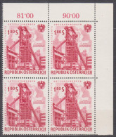 1961 , 15 Jahre Verstaatlichte Unternehmen ( Mi.Nr.: 1094 ) (1) 4-er Block Postfrisch ** - Unused Stamps