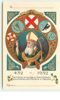 Carte Gaufrée - 432 - 1932 - Souvenir Of The 1500 Th. Anniversary Of The Coming Of St. Patrick To Ireland - Autres & Non Classés