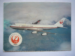 Avion / Airplane / JAPAN AIR LINES / Boeing B 747 / Airline Issue / Commemoration Of The Flight - 1946-....: Era Moderna