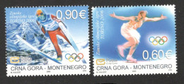 MONTENEGRO - MNH SET - SPORT - WINTER OLYMPIC GAMES, TURIN, ITALY - 2006. - Montenegro