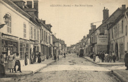 Sézanne - Rue Notre Dame "animés" - Sezanne