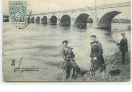 CINQ-MARS-LA-PILE - Viaduc Sur La Loire - Pêche à La Ligne - Other & Unclassified