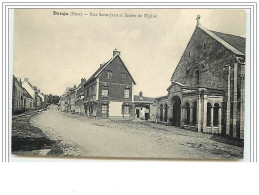 DANGU Rue Saint-Jean Et Entrée De L'Eglise - Dangu