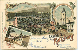 Autriche - Gruss Aus KALKSBURG - Kirche, Schwibogen ... 1898 - Otros & Sin Clasificación