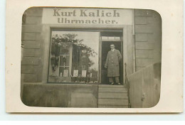 Allemagne - RPPC - BAUTZEN - Kurt Kalich, Magasin D'horlogerie - Horloger - Uhrmacher - Bautzen