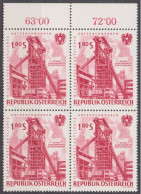 1961 , 15 Jahre Verstaatlichte Unternehmen ( Mi.Nr.: 1094 ) (4) 4-er Block Postfrisch ** - Unused Stamps