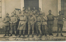 Carte Photo - TOUL - Militaires, La Chambre 4 De La 24 Compagnie - Toul