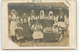 Carte Photo - Macédoine - Environs De MONASTIR - Costumes Du Pays - Noord-Macedonië