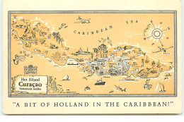 CURACAO - A Bit Of Holland In The Caribbean ! - Carte Géographique - Curaçao