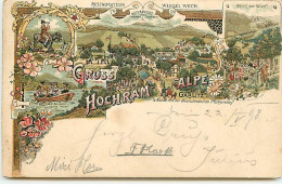 Basse-Autriche - Gruss Aus HOCHRAM - Restaurateur Wenzel Wech - 1898 - Otros & Sin Clasificación