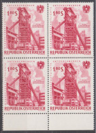 1961 , 15 Jahre Verstaatlichte Unternehmen ( Mi.Nr.: 1094 ) (5) 4-er Block Postfrisch ** - Unused Stamps