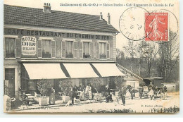 BALLANCOURT - Maison Duclos - Café Restaurant Du Chemin De Fer - Ballancourt Sur Essonne