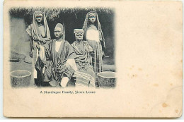 Sierra Leone - A Mandingoe Family - Sierra Leone