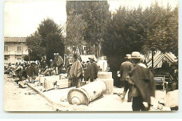 Colombie - PASTO - RPPC - Hommes Près De Colonnes Au Sol - Kolumbien