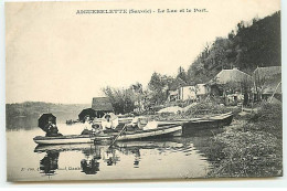 AIGUEBELETTE - Le Lac Et Le Port - Femmes Et Enfants Dans Une Barque - Autres & Non Classés