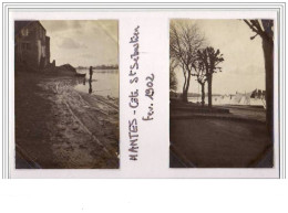 2 Photos De NANTES Côte De St Sébastien  (format 8 Cm * 5,5 Cm) Fev 1902 - Nantes