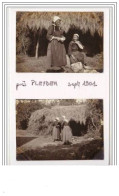 2 Photos Près De PLEYBEN Sept 1901 (format 8 Cm * 5,5 Cm) - Pleyben