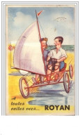 A Toutes Voiles Vers ... ROYAN (carte à Système) - Royan