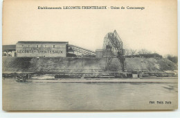 CLICHY - Etablissements Leconte-Trentesaux - Usine De Concassage - Clichy