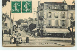 BOUGIVAL - La Rue De Versailles - Café De La Jeune France - Bougival