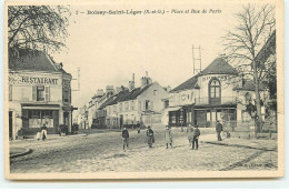 BOISY-SAINT-LEGER - Place Et Rue De Paris - Boissy Saint Leger