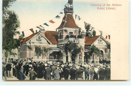 Australie - Opening Of The MILDURA - Public Library - Mildura