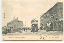 Angleterre - LONDON SUBURBS - Brigstock Road And Station - Thornton Heath - Tramway - Londres – Suburbios